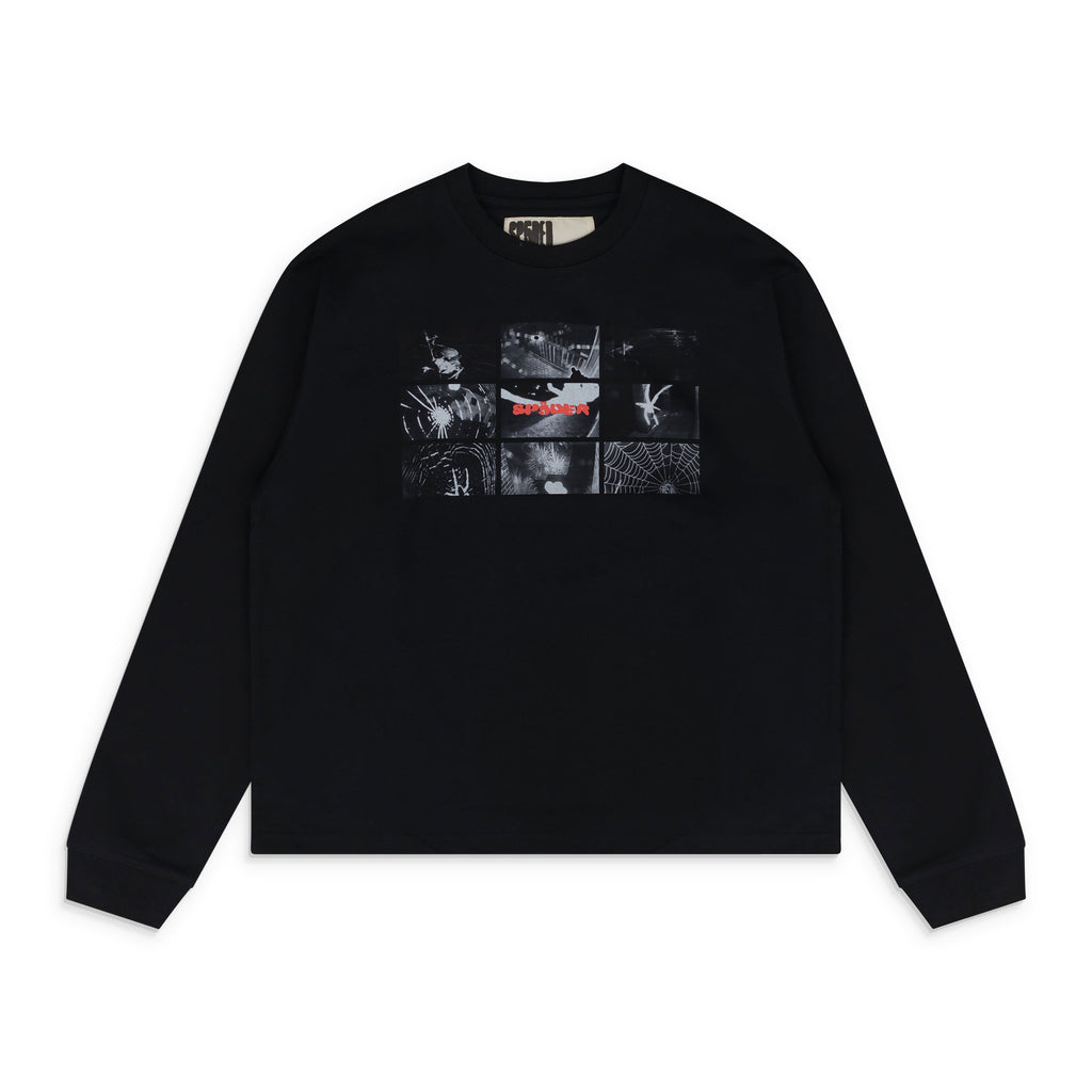 Blak Web Monitor LS T-Shirt (Hw)