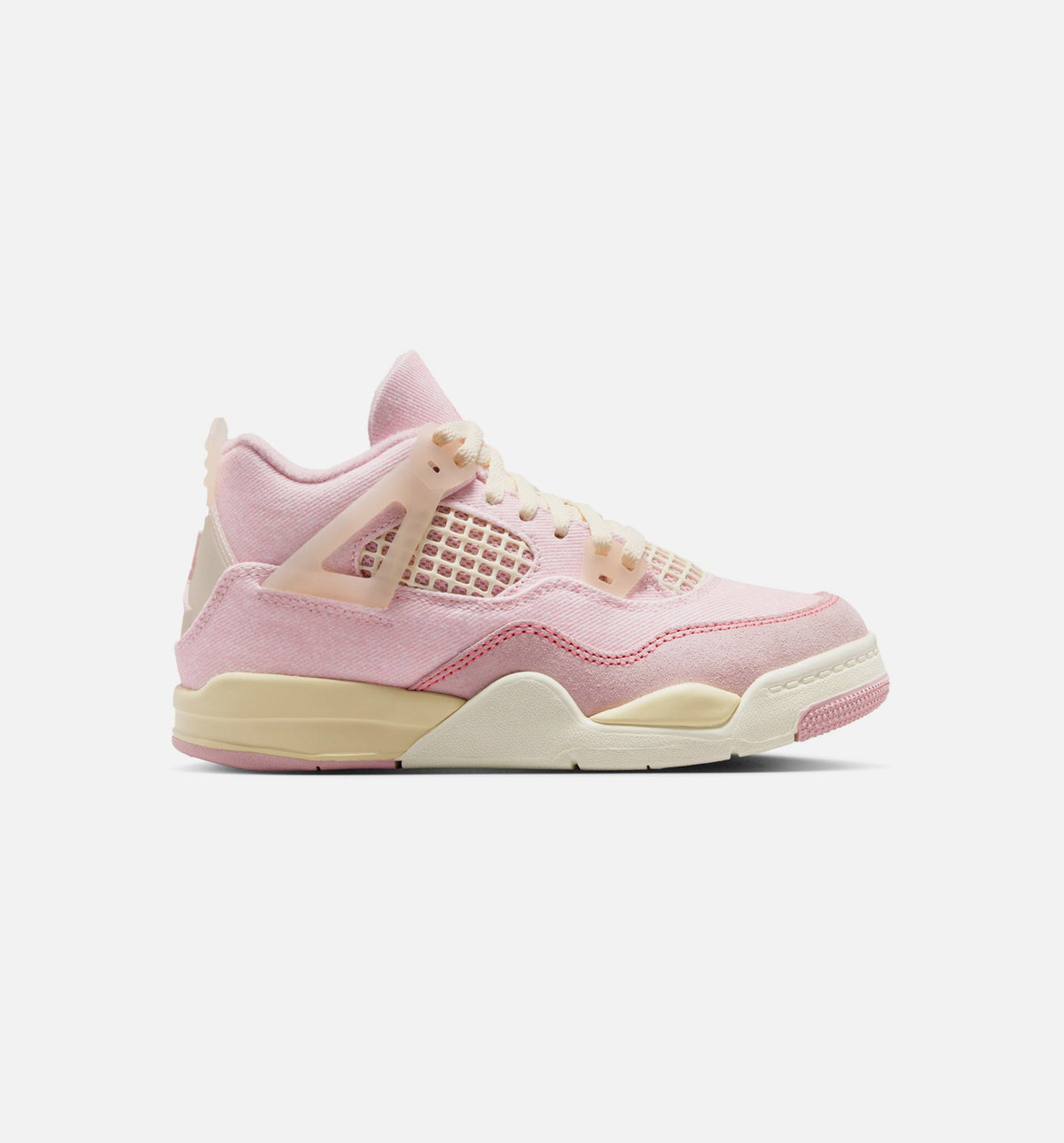 Air Jordan 4 Retro Pink Pearl and Iced Carmine | Preschool Lifestyle Shoe | Pink Pearl/Iced Carmine/Coconut Milk