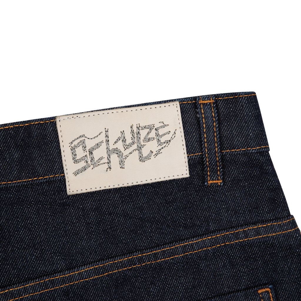 "yakuza" raw Denim blue