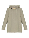 Rick Owens DRKSHDW frayed-hem hoodie