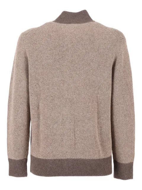 Ballantyne ribbed wool cardigan
