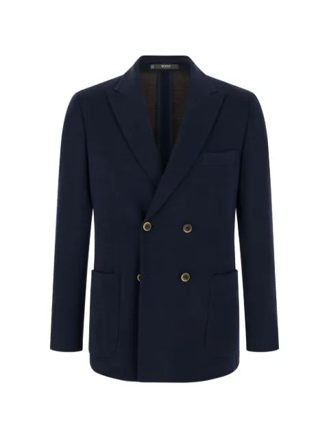Boggi Milano Brooklyn double-breasted blazer in wool blend B Jersey