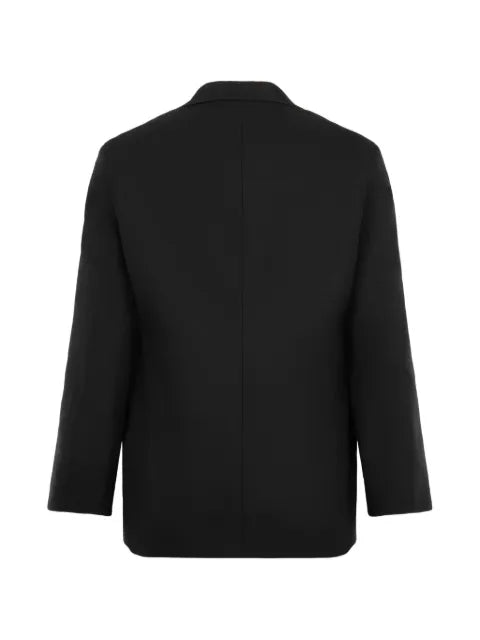 Auralee double-breasted shawl-collar blazer