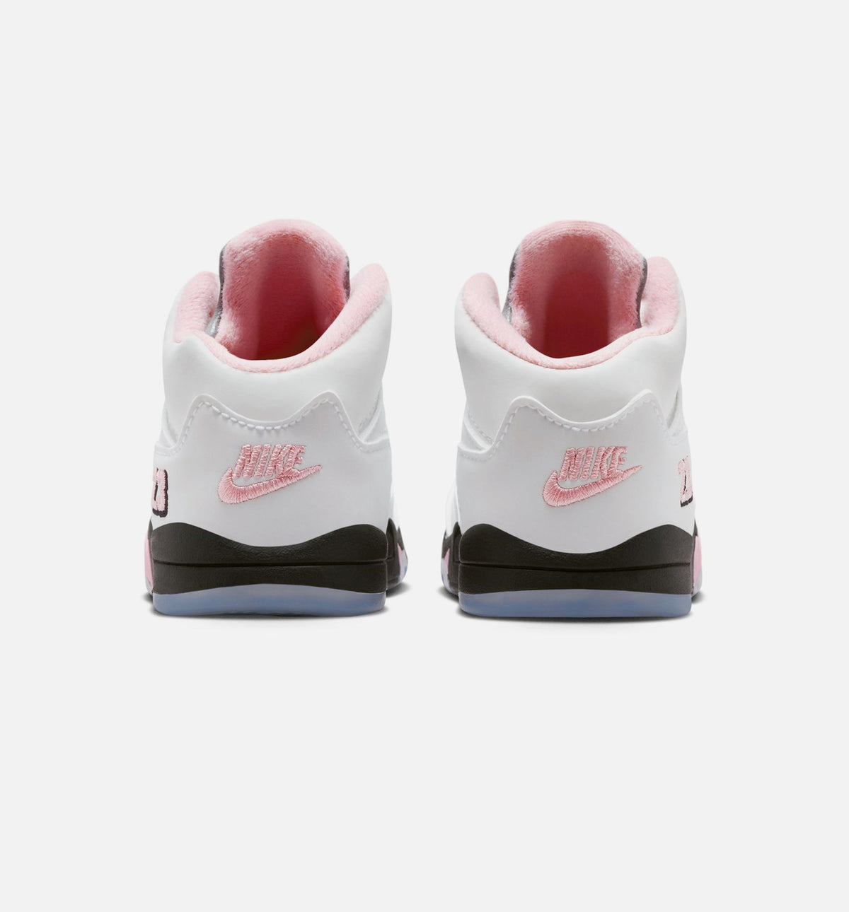 Air Jordan 5 Retro 'Medium Soft Pink' - Infant/Toddler Lifestyle Sneaker (White/Black/Medium Soft Pink)