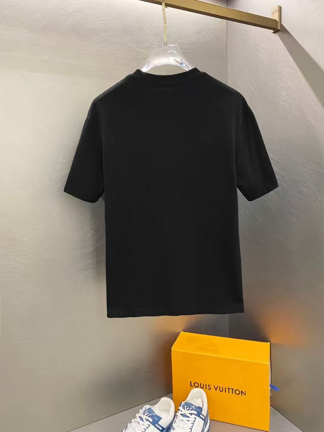 Amiri Eagle Motif Front Graphic Crew‑Neck Short‑Sleeve T‑Shirt