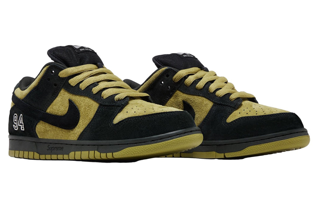 Supreme x Nike SB Dunk Low Camper Green / Black HQ8487-300