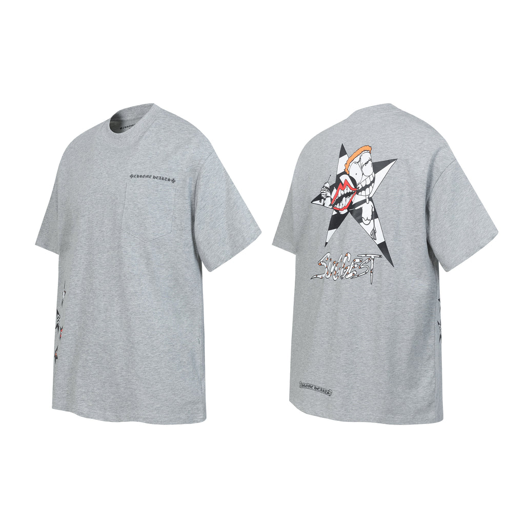 Chrome Hearts Matty Boy Suggest T-Shirt Grey