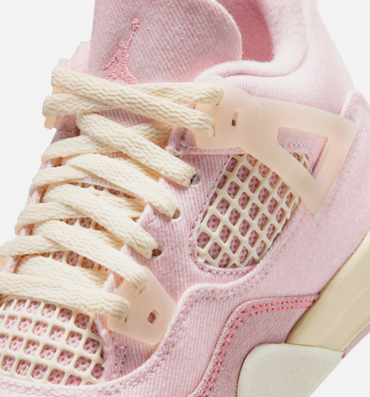 Air Jordan 4 Retro Pink Pearl and Iced Carmine | Preschool Lifestyle Shoe | Pink Pearl/Iced Carmine/Coconut Milk