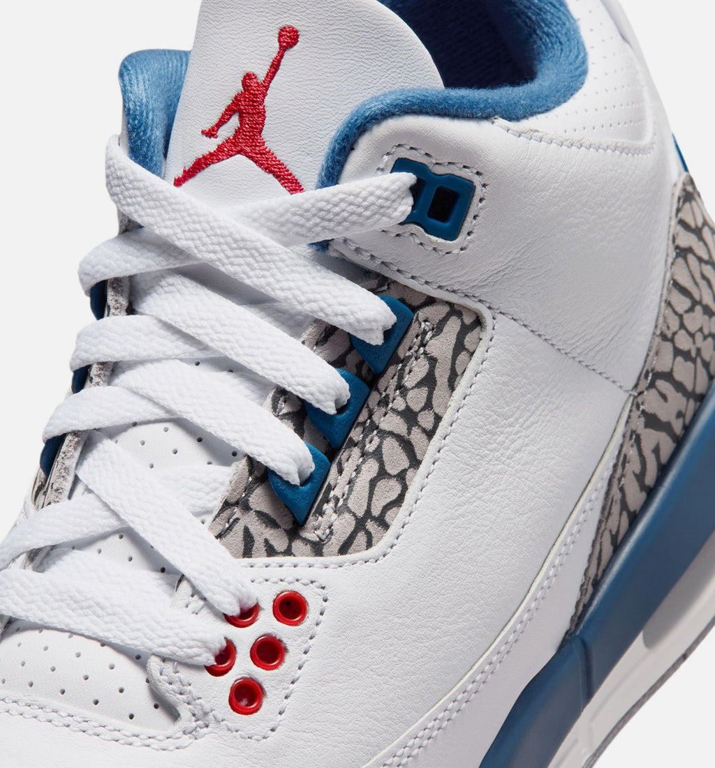 Air Jordan 3 Retro OG True Blue GS Sneakers